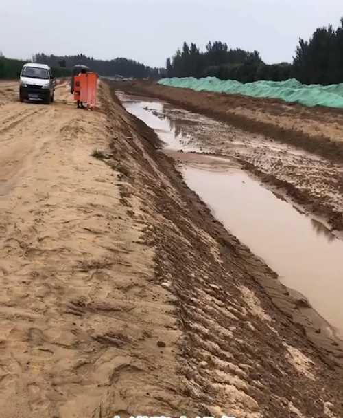 保定博野县河道降水