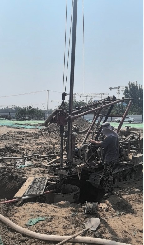保定博野县工地打井